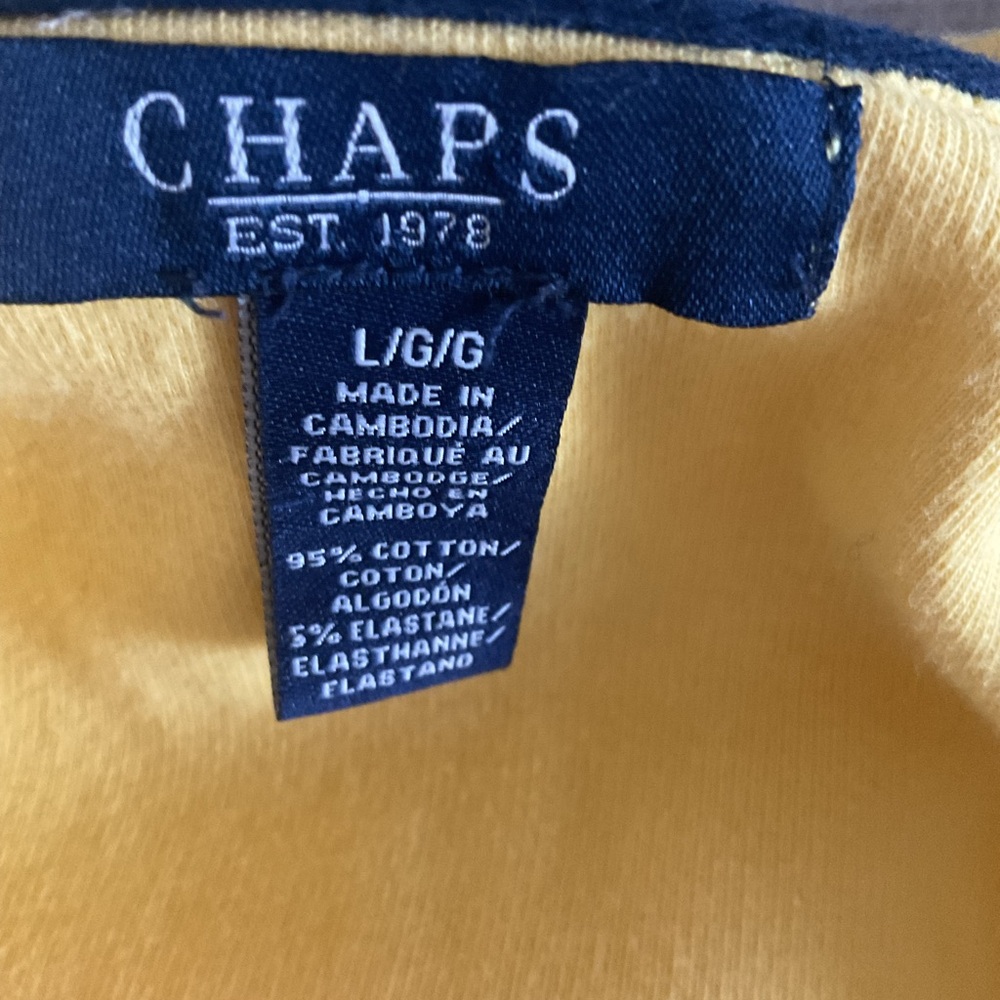 Chaps Quarter Zip Cotton Pullover - image 2